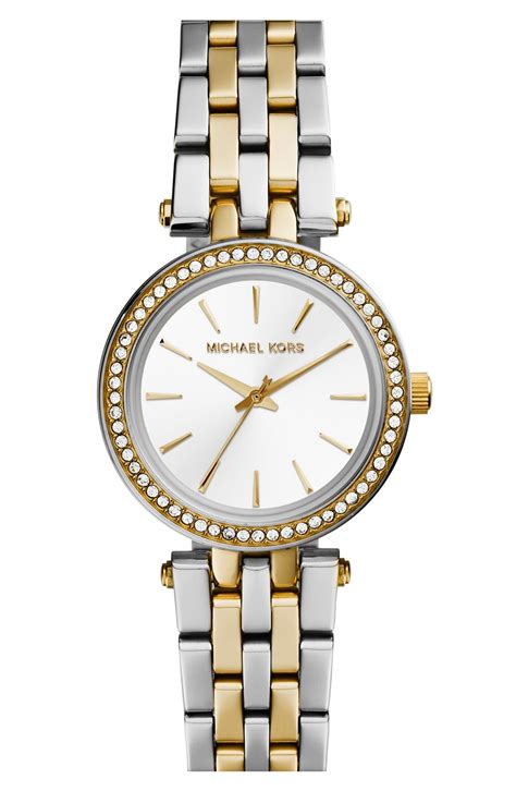 michael kors petite darci watch 26mm|Women's Petite Darci Stainless Steel Bracelet Watch 26mm.